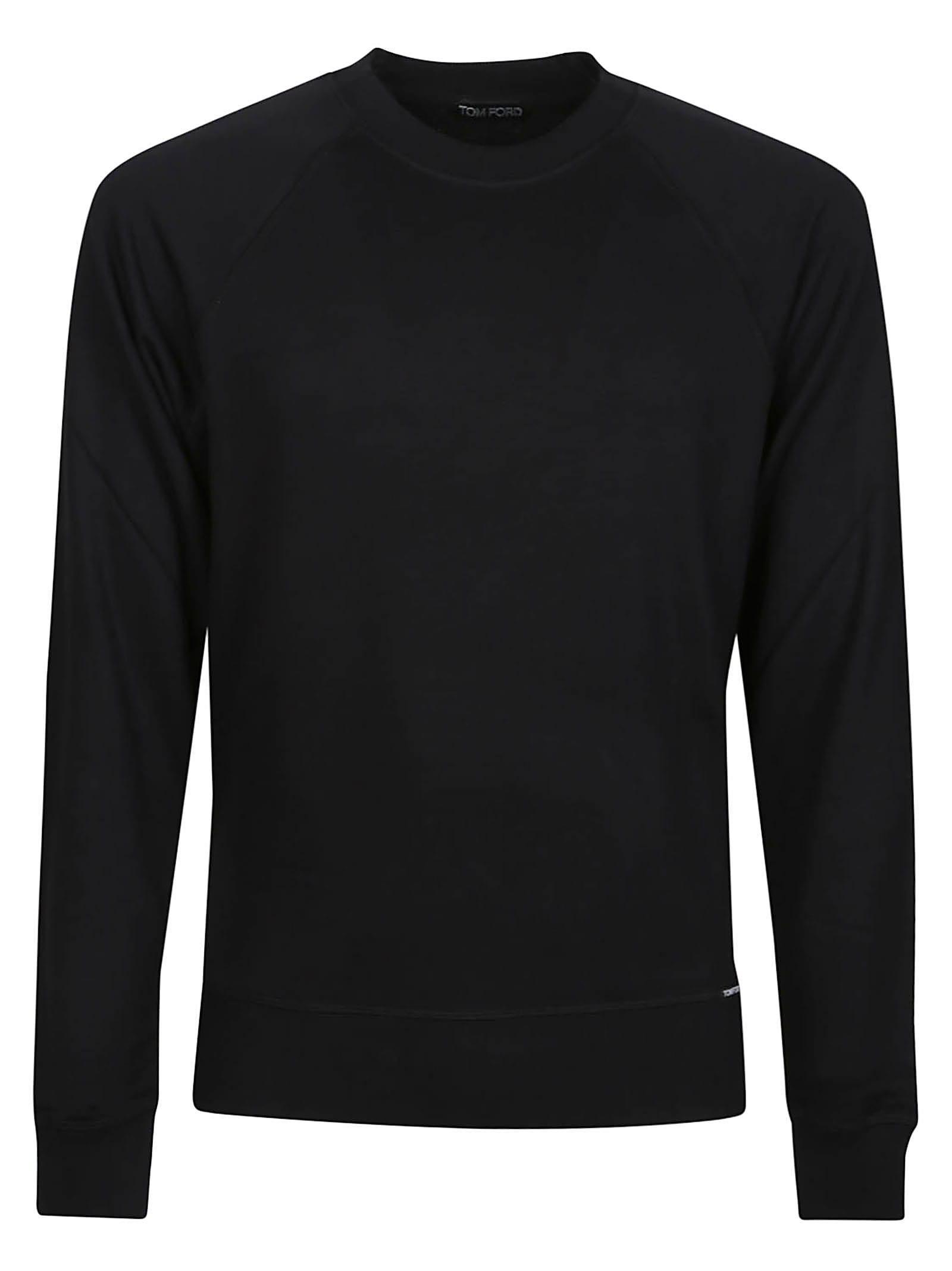 Long Sleeve Sweater In Black Product Image