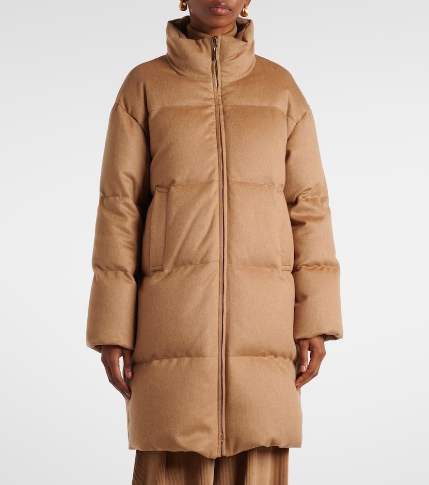 MAX MARA Dante Puffer Coat In Neutrals Product Image