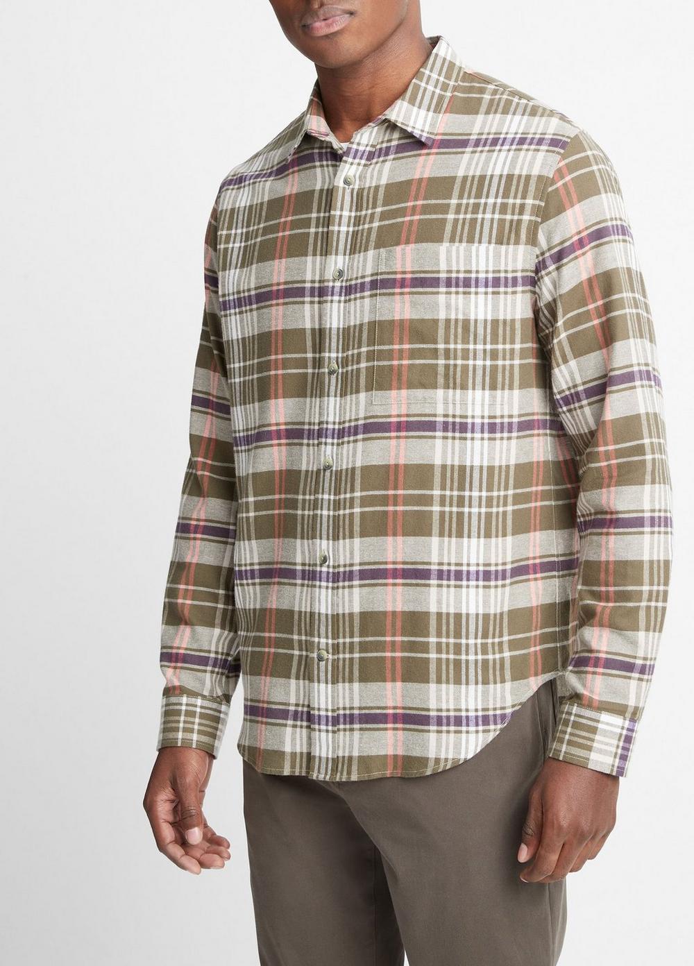 Santa Barbara Plaid Shirt Product Image