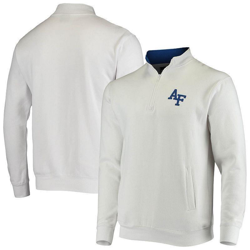 Mens White Air Force Falcons Tortugas Logo Quarter-Zip Jacket Product Image