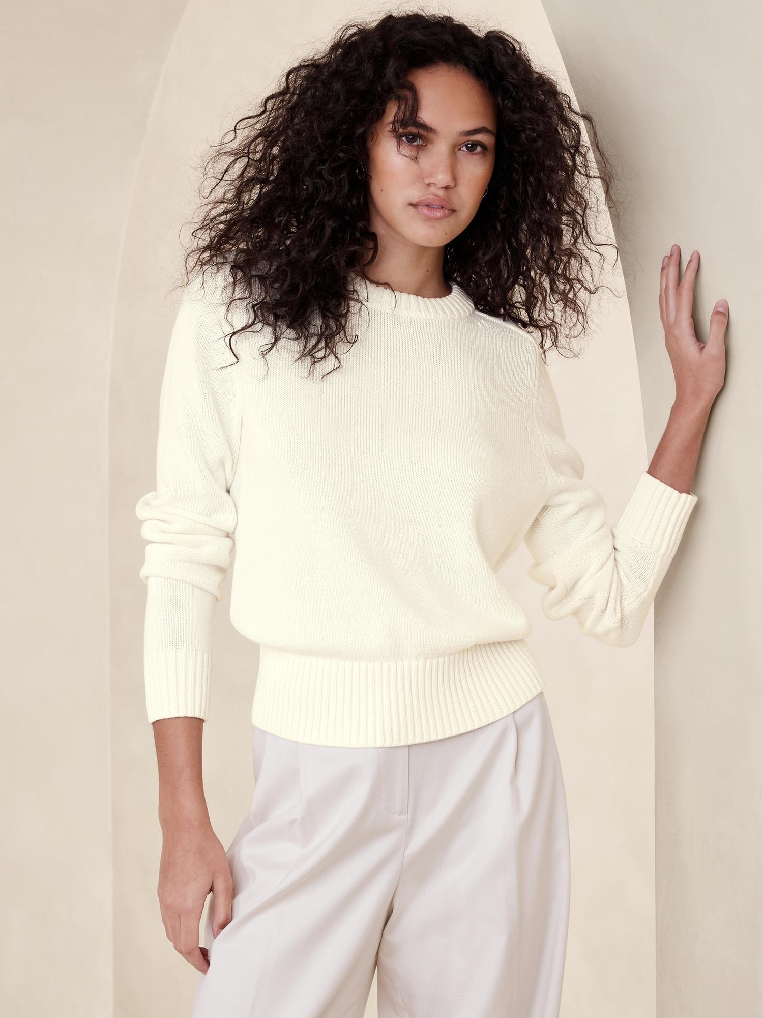 Demi Cotton-Silk Sweater Product Image