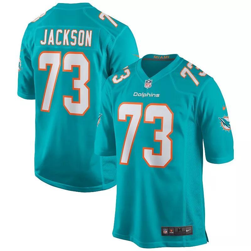 Mens Nike Austin Jackson Aqua Miami Dolphins Game Jersey Turquoise A Product Image