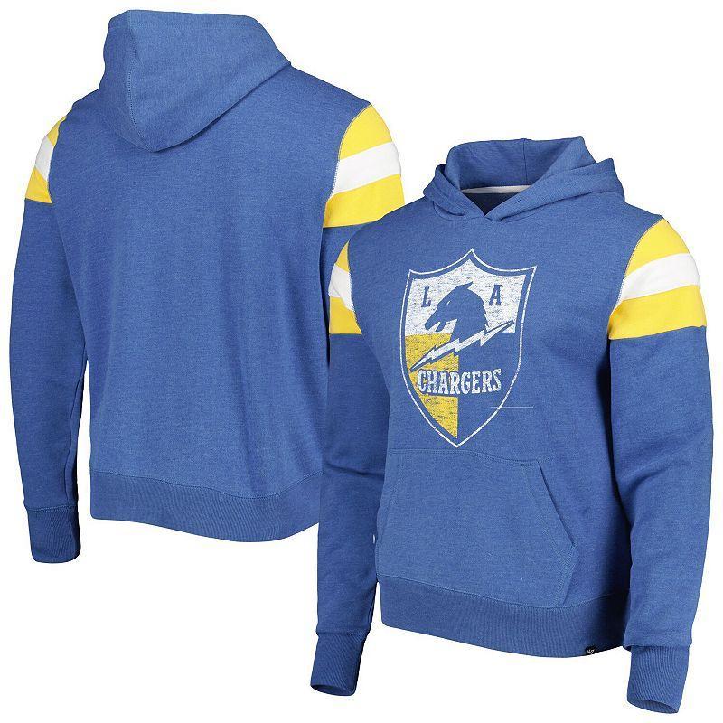 Mens 47 Royal Los Angeles Chargers Legacy Premier Nico Pullover Hoodie Product Image