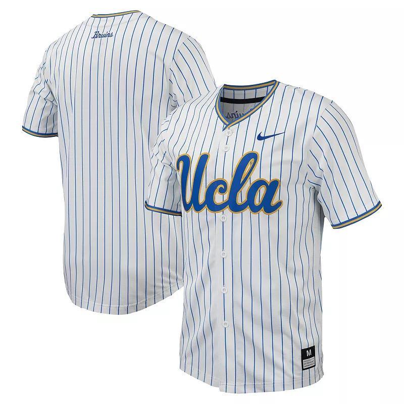 Mens Nike UCLA Bruins Pinstripe Replica Baseball Jersey Product Image