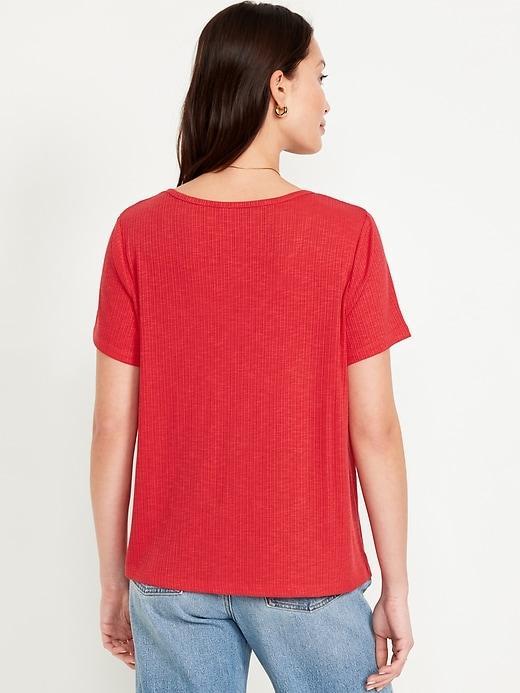 Luxe V-Neck T-Shirt Product Image