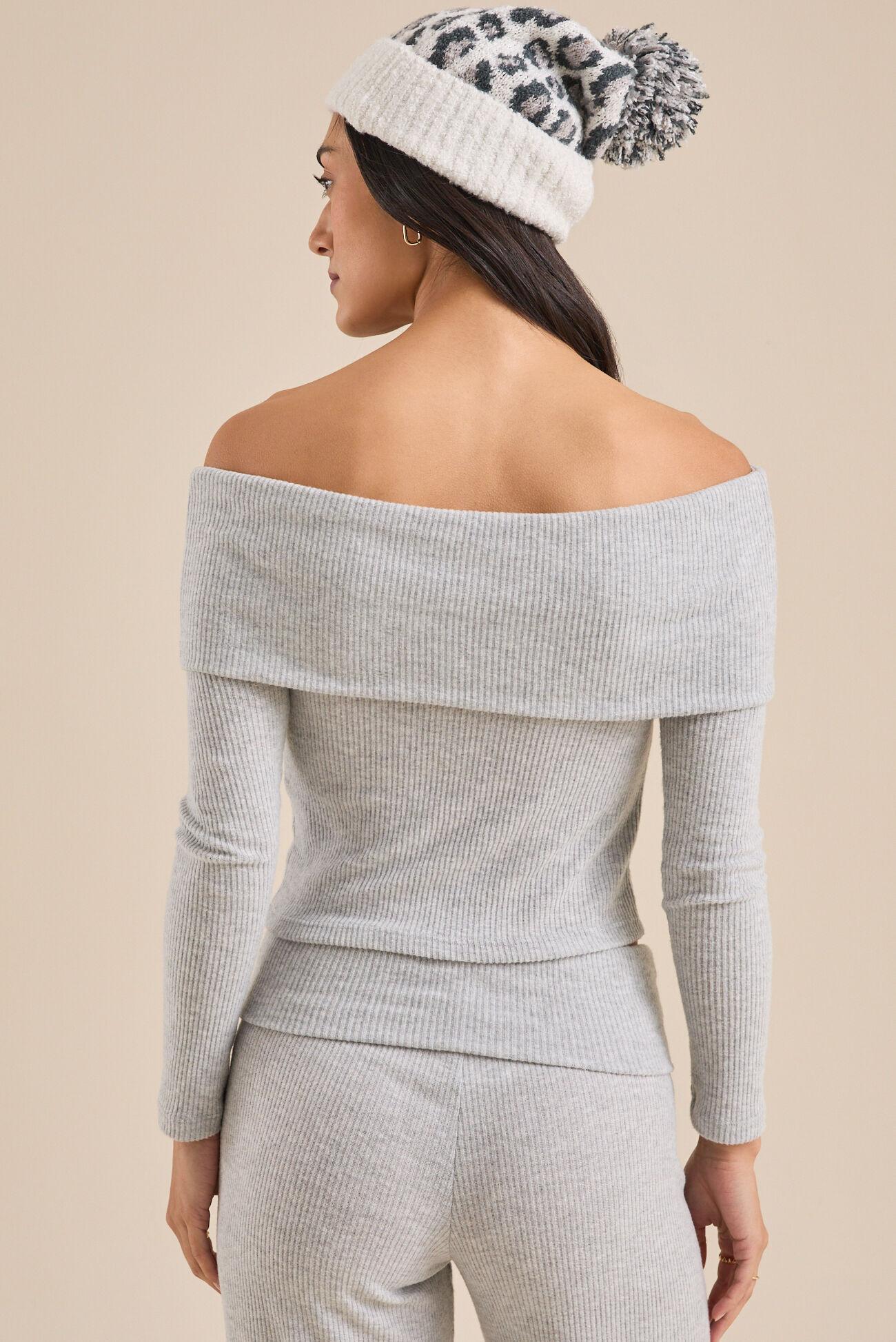 Birdie Off-Shoulder Lounge Top Product Image