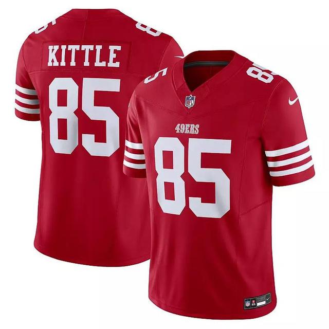 Mens Nike George Kittle Scarlet San Francisco 49ers Vapor F.U.S.E. Limited Jersey Product Image