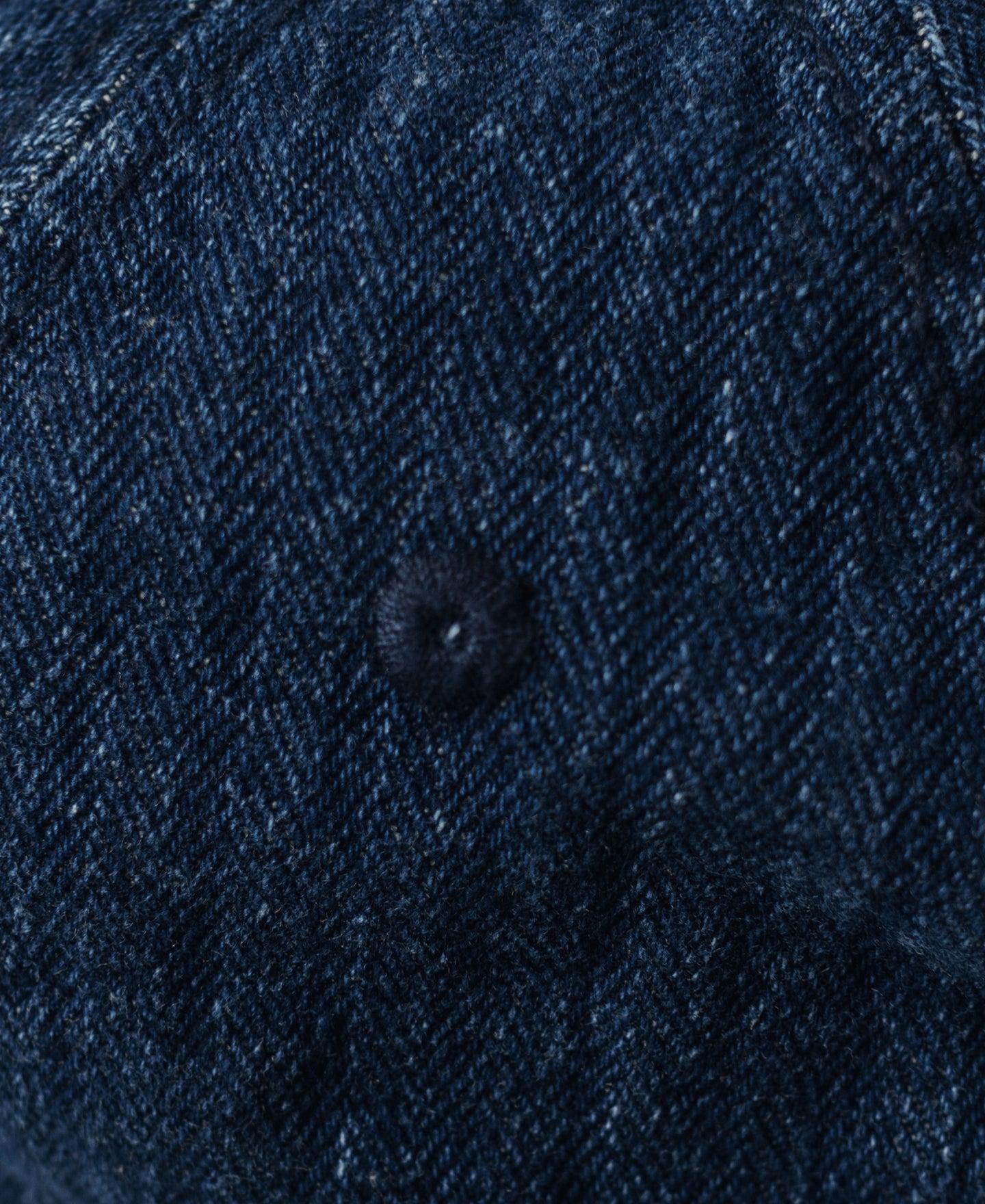 Herringbone Denim Bucket Hat Product Image