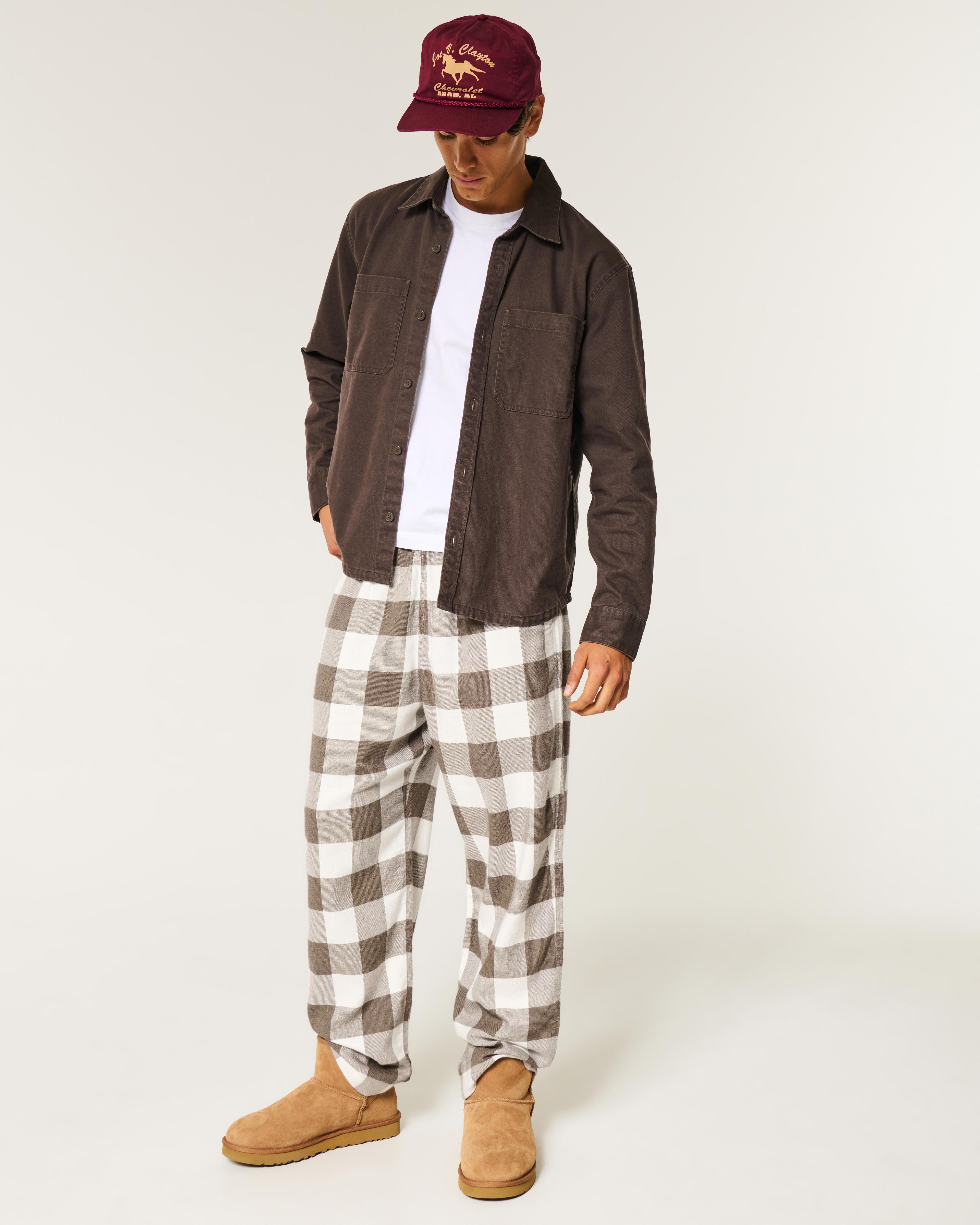 24/7 Baggy Flannel Pajama Pants Product Image