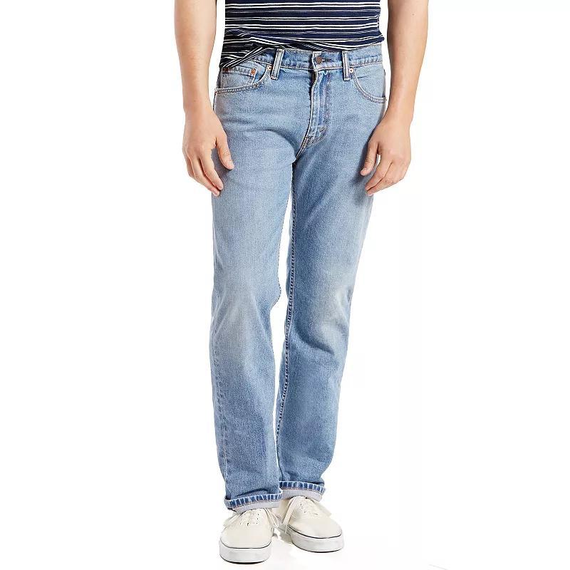 Mens Levi's(R) 505 Regular Fit Stretch Jeans Product Image