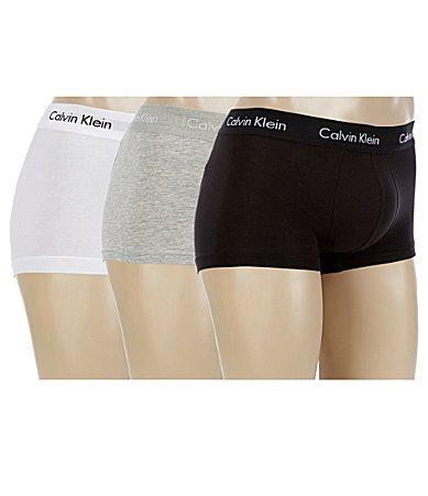 Mens 3-Pack Cotton Stretch Boxer Briefs Product Image