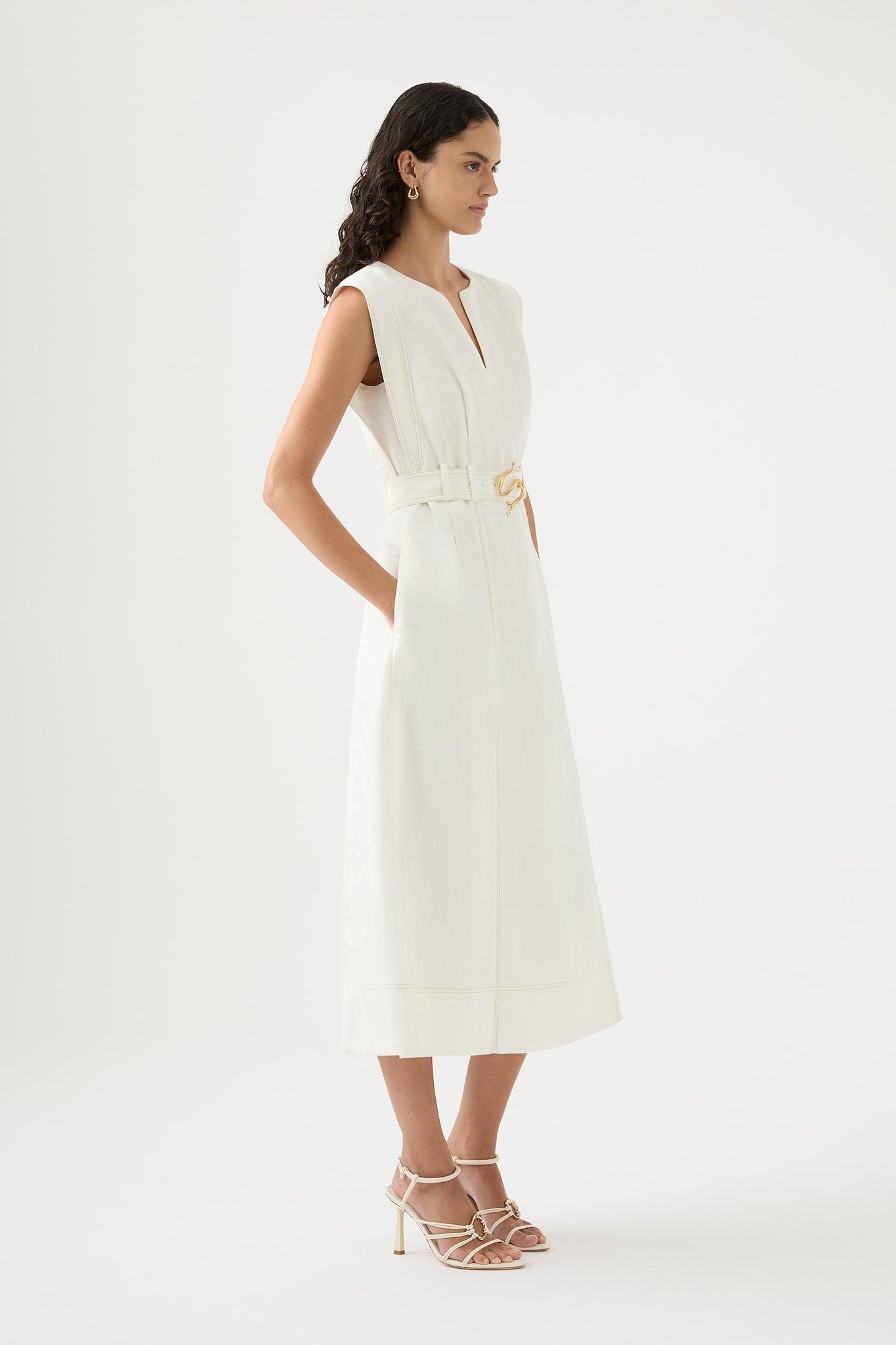 Beacon Structured Midi Dress Product Image