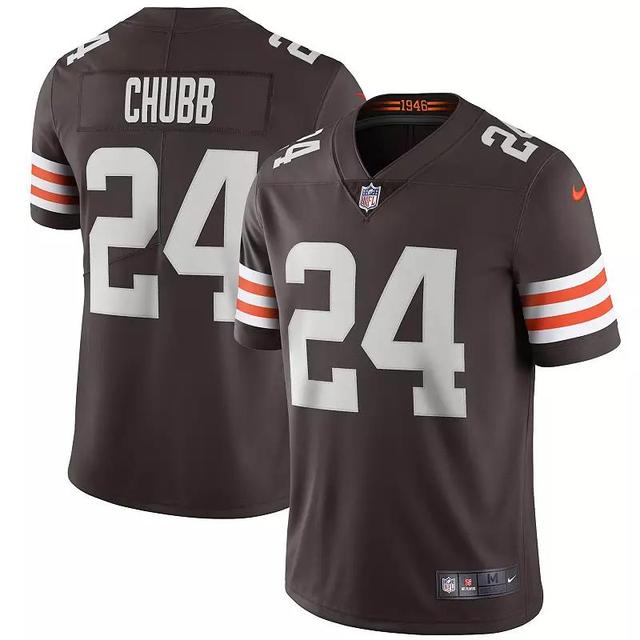 Mens Nike Nick Chubb Cleveland s Vapor Limited Jersey Product Image