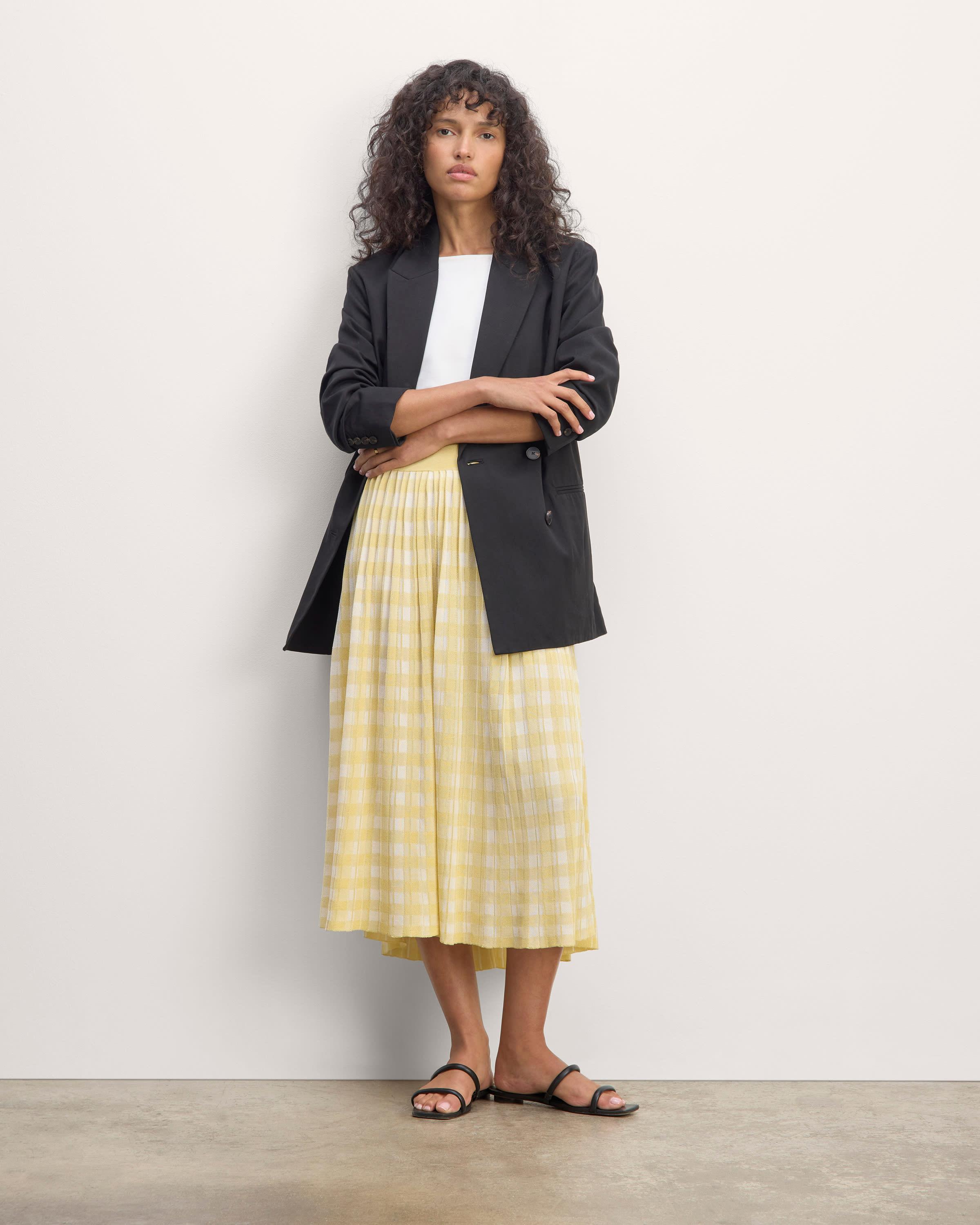 Womens Pleated Skirt by Everlane product image