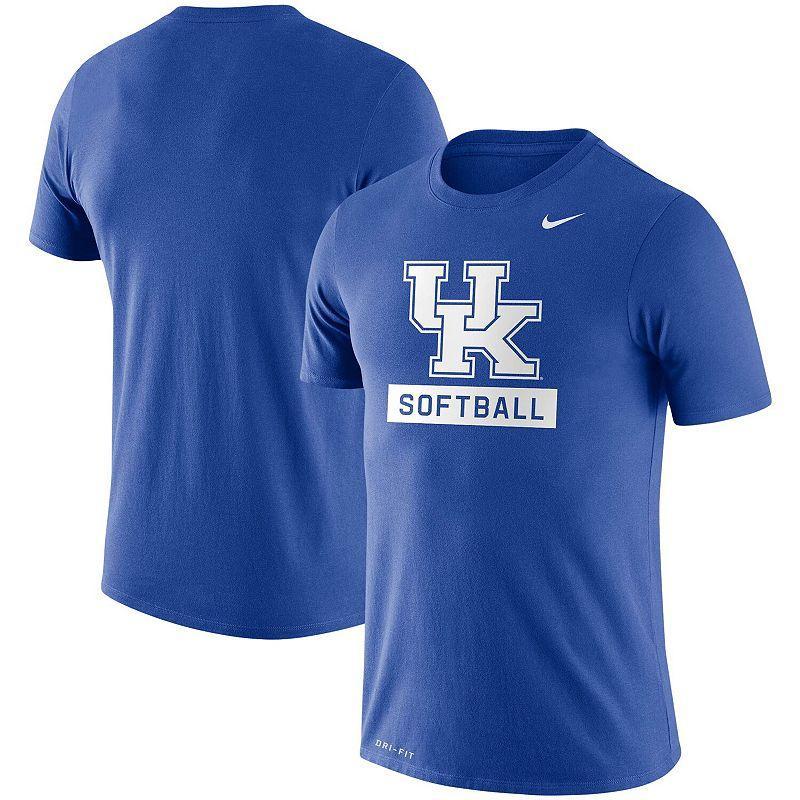 Mens Nike Royal Kentucky Wildcats Softball Drop Legend Performance T-Shirt Product Image