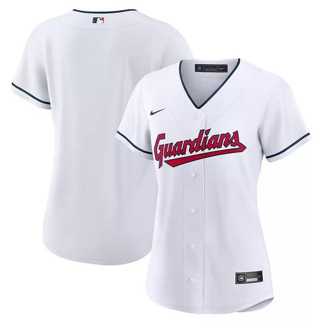 Womens Nike White Cleveland Guardians Home Replica Team Jersey Product Image