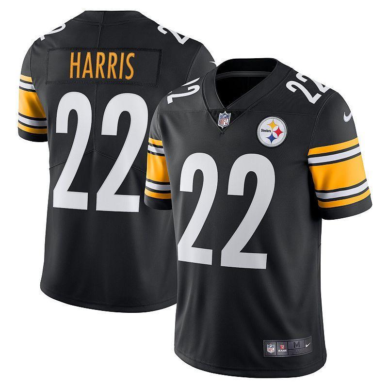 Nike Mens Najee Harris Pittsburgh Steelers Vapor Limited Jersey - Black Product Image