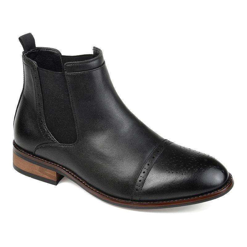 Vance Co. Garrett Mens Cap Toe Chelsea Boot Product Image