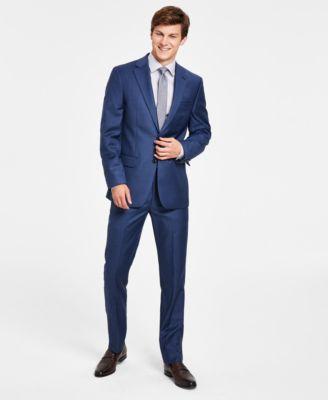 Men's Slim-Fit Wool-Blend Stretch Suit Separates Product Image