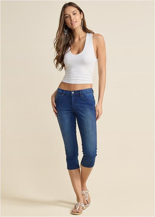 Cindy Capri Jeans Product Image