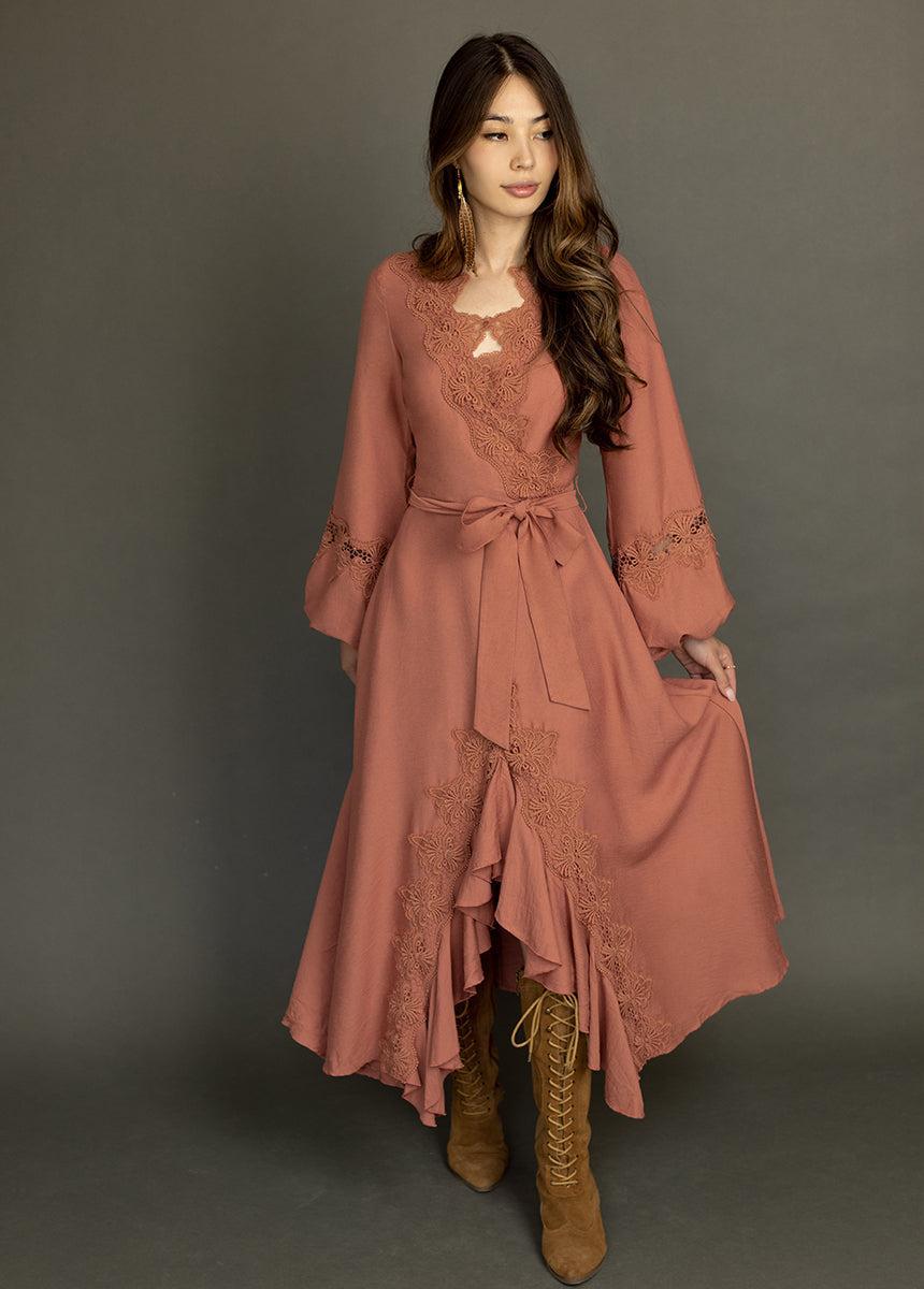 Felicite Dress in Roseclay Product Image