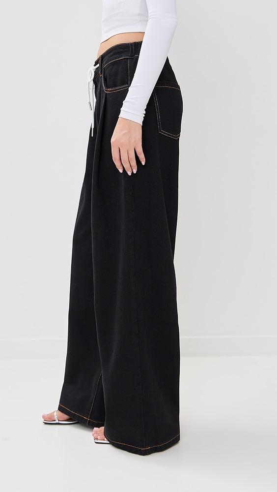 Lioness Slouched Tie Up Pants | Shopbop Product Image