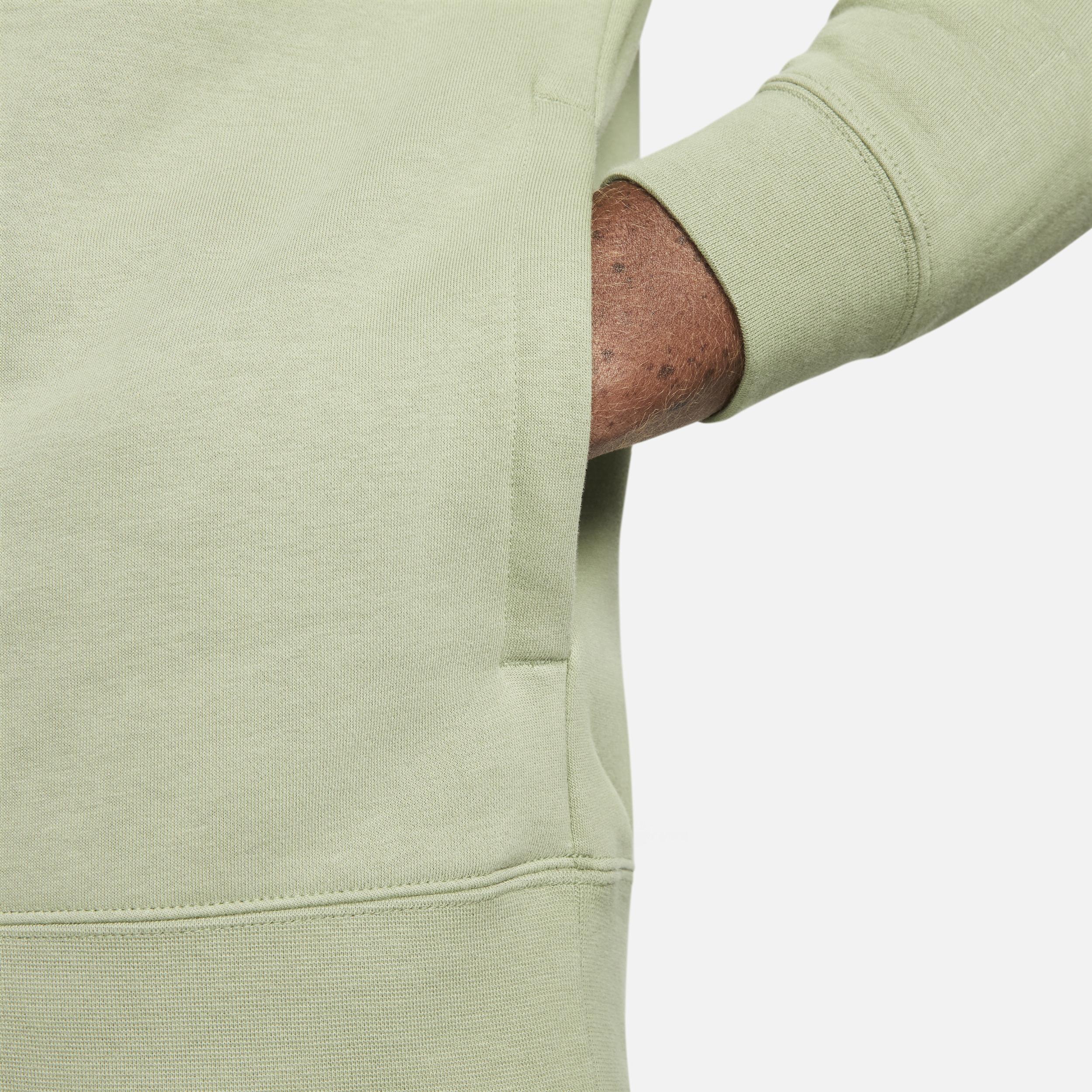 Mens Nike Sportswear Club Brushed-Back 1/2-Zip Pullover Product Image