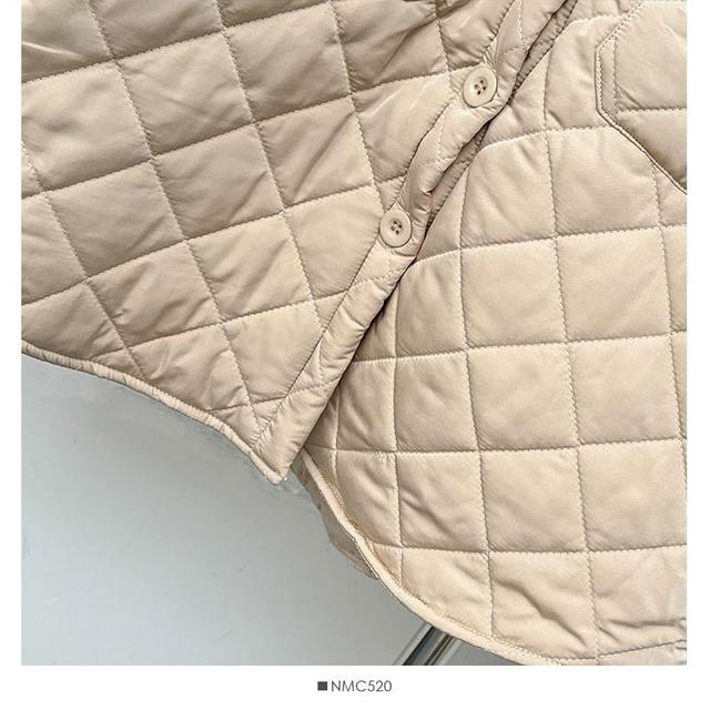 Diamond-Quilted Puffer Jacket Product Image