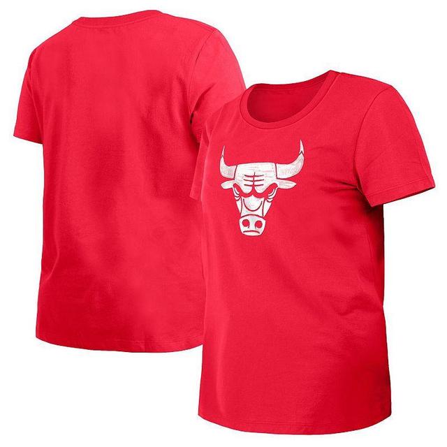 Womens New Era Chicago Bulls 2023/24 City Edition T-Shirt Product Image