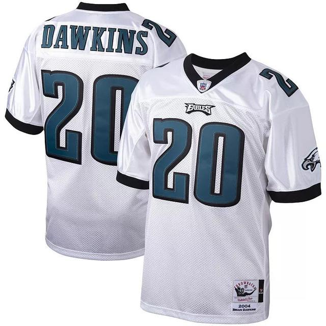 Mens Mitchell & Ness Brian Dawkins Philadelphia Eagles 2004 Authentic Throwback Retired Player Jersey Product Image