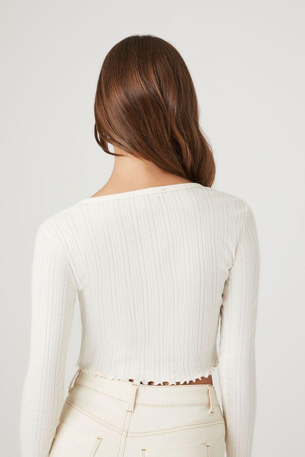 Lettuce-Edge Crop Top | Forever 21 Product Image