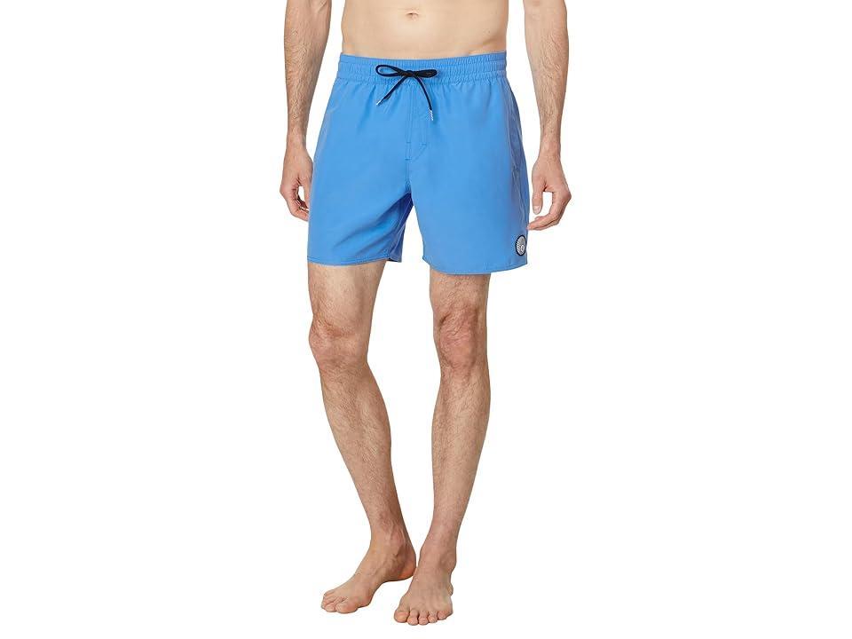 Volcom Lido Solid Trunk 16 Blazing Men's Swimwear Sets Product Image