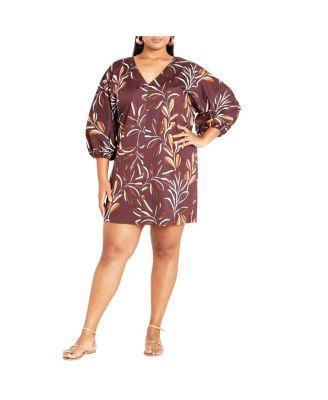 Plus Size Louisa Print Dress Product Image