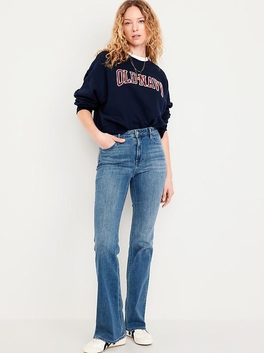 High-Waisted Wow Flare Jeans product image