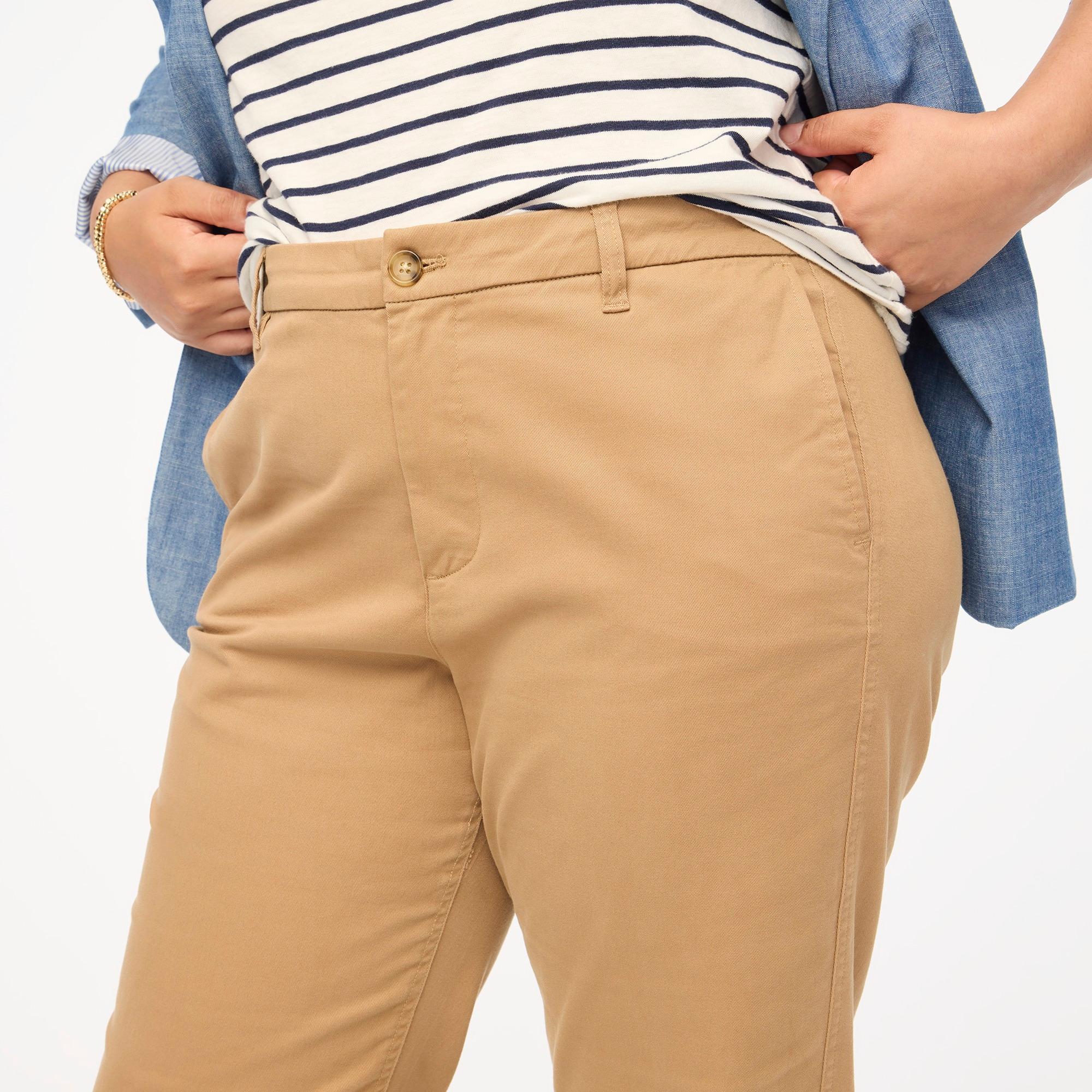 High-rise girlfriend chino pant Product Image