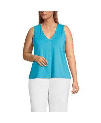 Plus Size Lightweight Jersey Tank Top Product Image