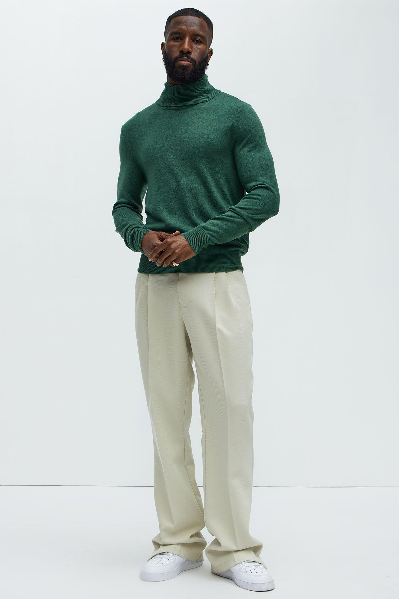 DeAngelo Turtleneck Sweater - Hunter Product Image