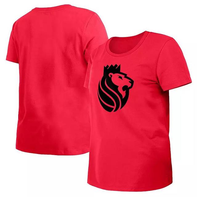 Womens New Era Red Sacramento Kings 2023/24 City Edition T-Shirt Product Image