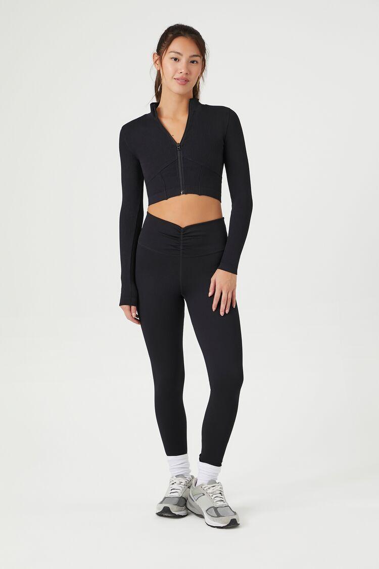 Active Seamless Ruched Leggings | Forever 21 Product Image