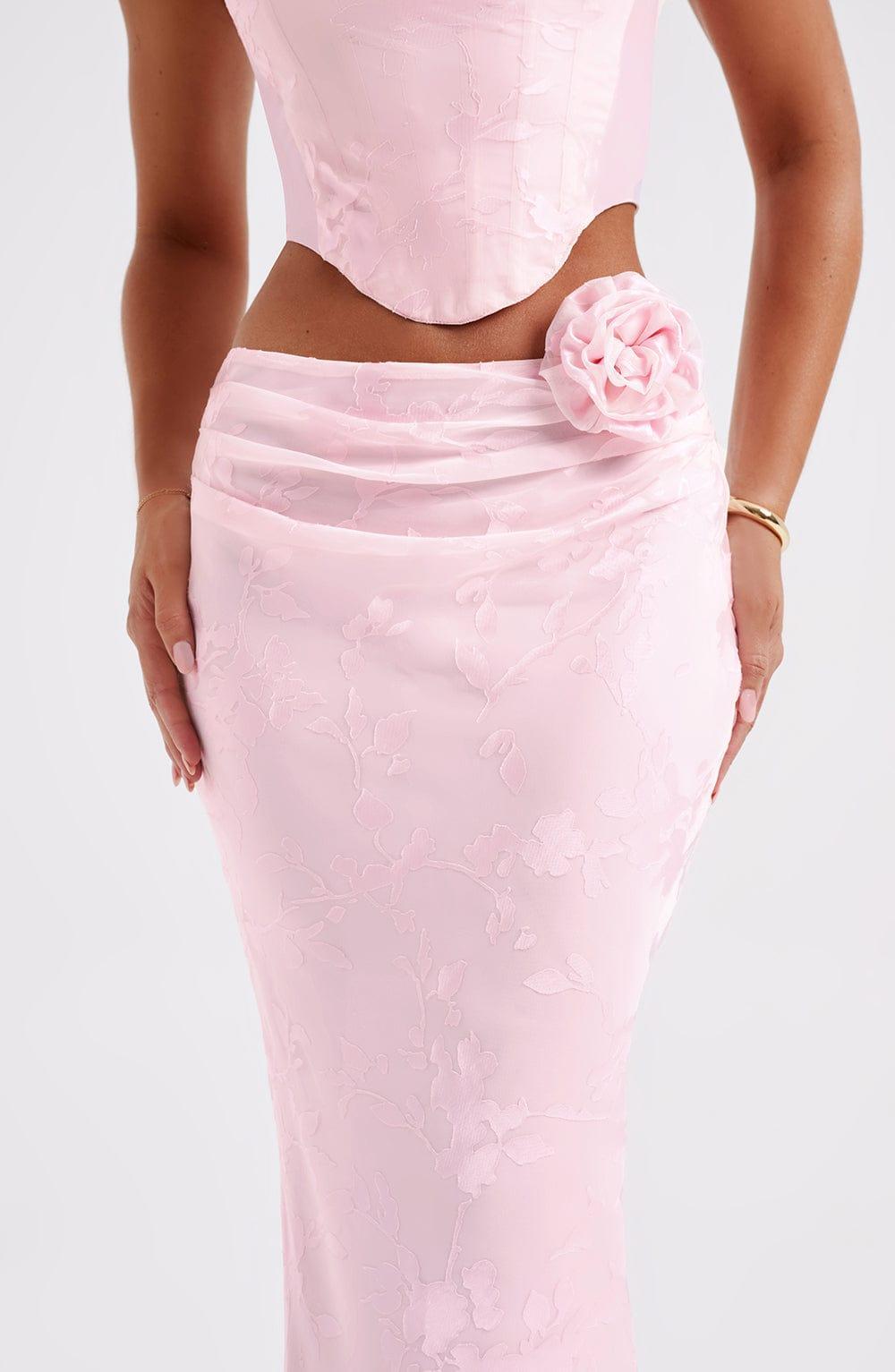 Elizabeth Maxi Skirt - Blush Product Image