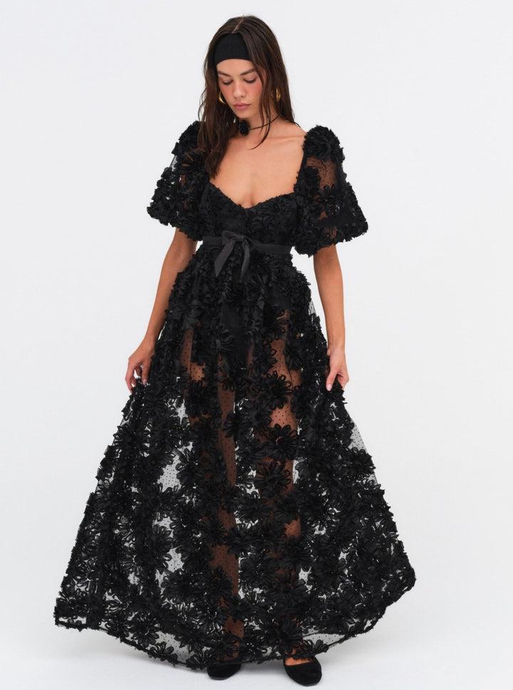 Astrid Maxi Dress — Black product image