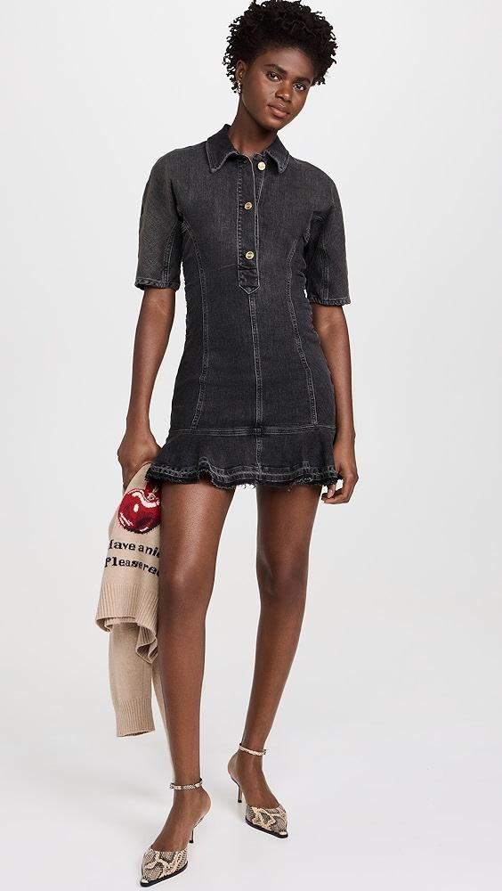 GANNI Tint Edge Denim Mini Dress | Shopbop Product Image