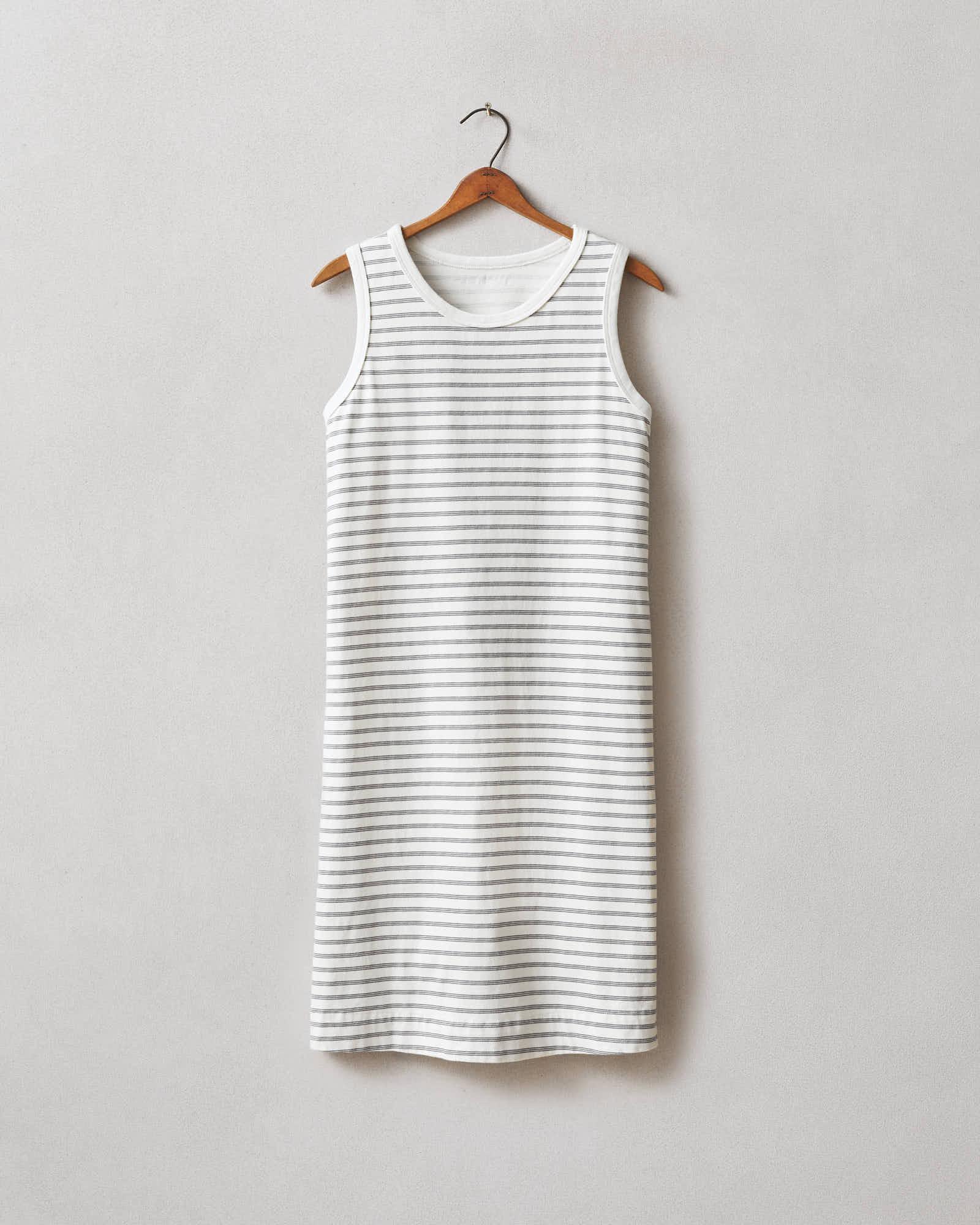 Tank Dress - Flint Stone Stripe Product Image