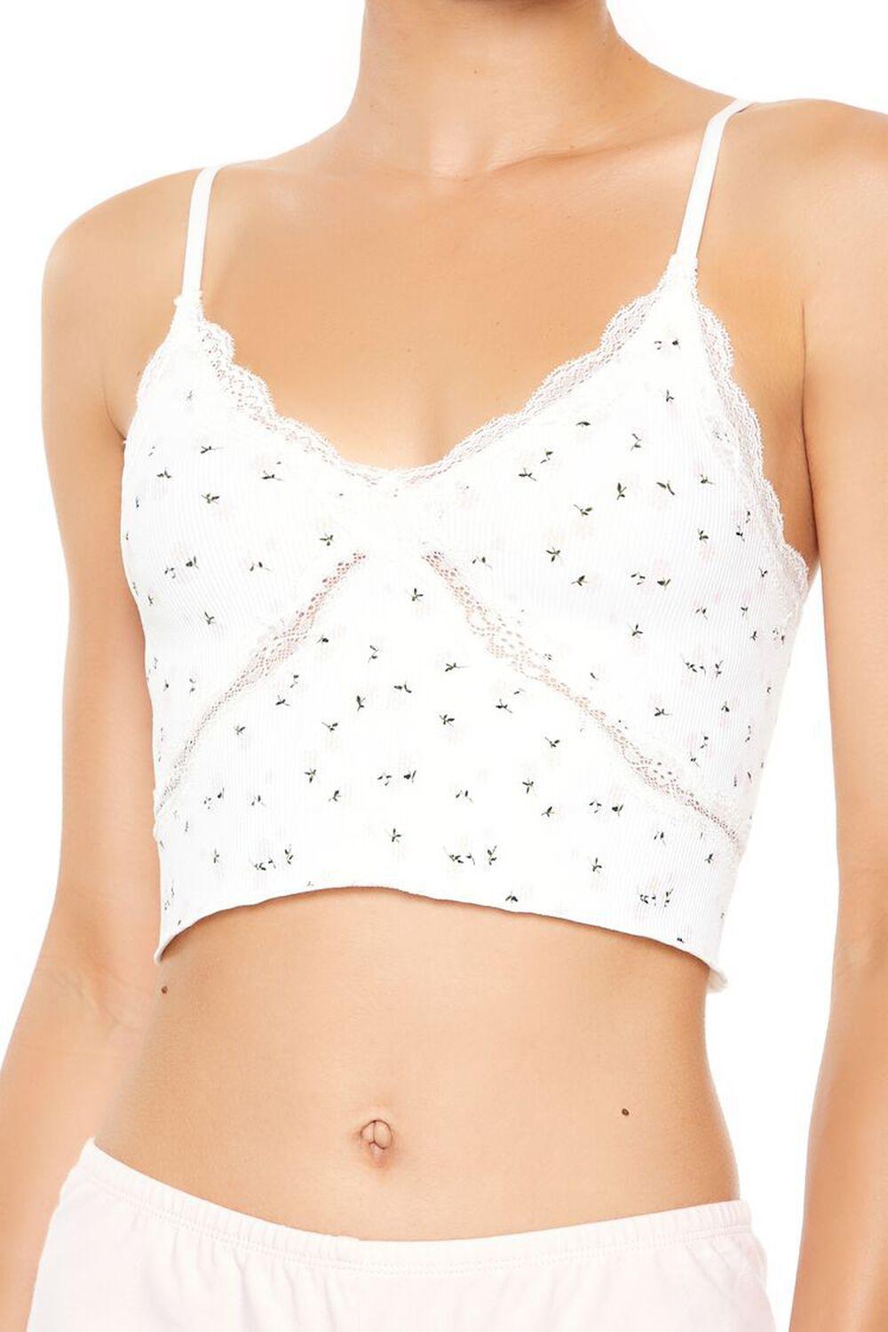 Seamless Floral Longline Bralette | Forever 21 Product Image