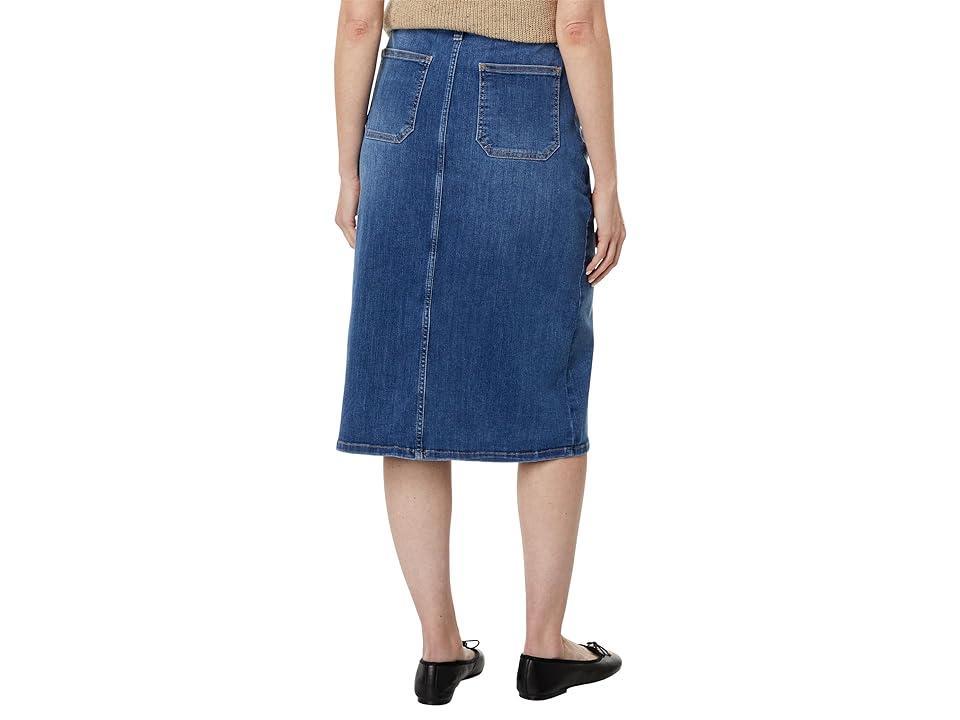 Elliott Lauren A-Line Jean Skirt (Denim) Women's Skirt Product Image