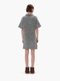 KNITTED MINI POLO DRESS in white | JW Anderson US  Product Image