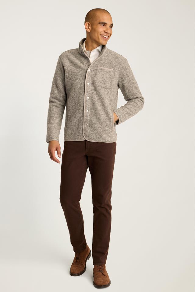 Italian Wool Fleece Jacket Product Image