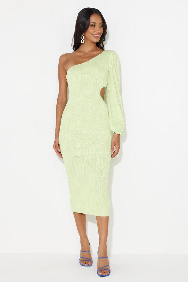 Ready To Join Midi Dress Green Product Image