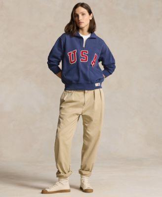 Women's Team USA Fleece Quarter-Zip Product Image