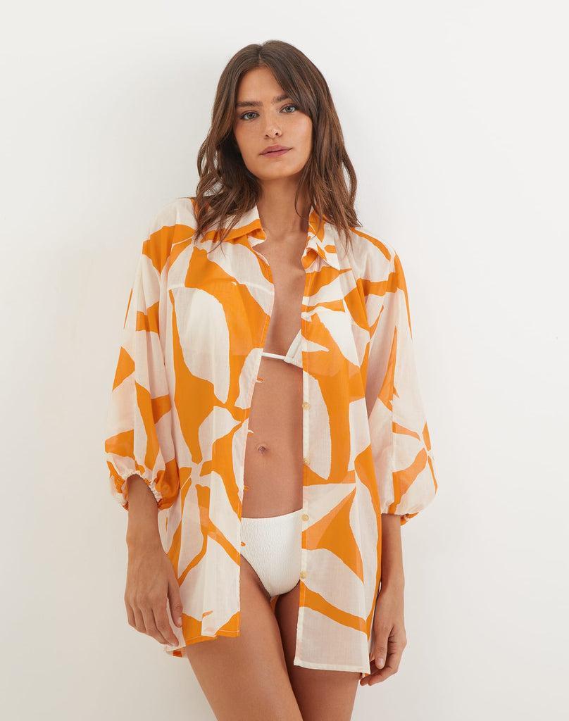 Moana Short Cover Up - Bossa Sunset Product Image